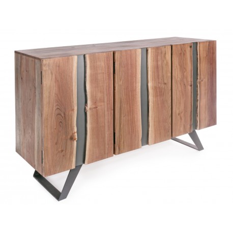 Credenza in legno Aron by Bizzotto. Madia in legno 3 ante