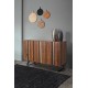 Credenza in legno Aron by Bizzotto. Madia in legno 3 ante