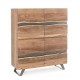 Credenza in legno Aron by Bizzotto. Madia in legno 3 ante