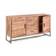 Credenza in legno Elmer by Bizzotto. 2 ante e 3 cassetti. Larghezza cm. 145