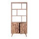 Libreria in legno Shhesham Kant by Bizzotto. 2 ante