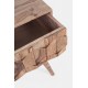 Consolle in legno Sheesham Kant by Bizzotto con 2 cassetti