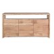 Credenza Eneas di Bizzotto. 2 Ante-3 Cassetti. Legno di Acacia.