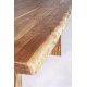 Tavolo fisso 200x95 Eneas di Bizzotto. Legno di Acacia.