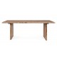Tavolo fisso 200x95 Eneas di Bizzotto. Legno di Acacia.