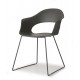 Poltrona Lady B by Scab Design. Telaio a slitta