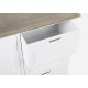 CREDENZA DOROTEA 2 ANTE E 3 CASSETTI BY BIZZOTTO