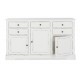 CREDENZA  JEFFERSON 3 ANTE - 5 CASSETTI BIANCO BY BIZZOTTO