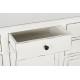 CREDENZA  JEFFERSON 3 ANTE - 5 CASSETTI BIANCO BY BIZZOTTO