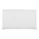 CREDENZA  JEFFERSON 3 ANTE - 5 CASSETTI BIANCO BY BIZZOTTO