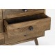 CREDENZA 2 ANTE E 3 CASSETTI SYLVESTER IN LEGNO BY BIZZOTTO