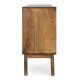 CREDENZA 2 ANTE E 3 CASSETTI SYLVESTER IN LEGNO BY BIZZOTTO