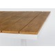 Tavolo da esterno allungabile Elias di Bizzotto. Alluminio e polywood  Bianco
