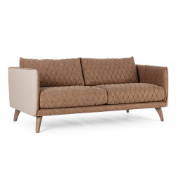 DIVANO 2-3 POSTI  HELSTON IN MICROFIBRA BY BIZZOTTO
