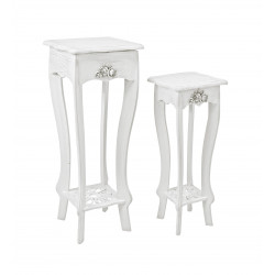 SET 2 PORTA LAMPADA BLANC BY BIZZOTTO