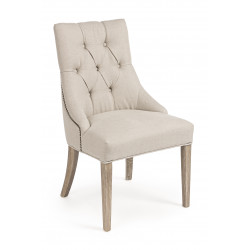 SEDIA CALLY NATURALE BY BIZZOTTO