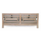 DAYBED CON CUSCINI BALI IN LEGNO TEAK FSC. BY BIZZOTTO