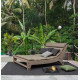 DAYBED CON CUSCINI SANUR IN LEGNO TEAK FSC. BY BIZZOTTO