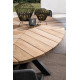 TAVOLO IN TEAK PALMDALE OVALE 240X100 BY BIZZOTTO