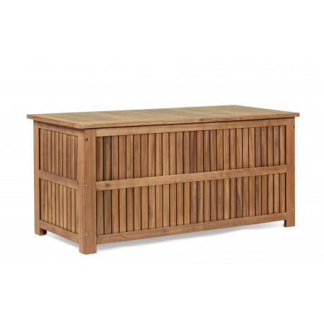 BAULE PORTA CUSCINI IN LEGNO DI ACACIA BY BIZZOTTO