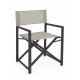 Sedia regista da esterno Taylor in alluminio Outdoor Collectiton by bizzotto in 2 colori