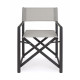 Sedia regista da esterno Taylor in alluminio Outdoor Collectiton by bizzotto in 2 colori
