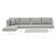 SET 4 SALOTTO ANGOLARE ALTHEA CON CUSCINI DISPONIBILE IN DUE COLORI BY BIZZOTTO