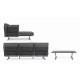 SET 4 SALOTTO ANGOLARE ALTHEA CON CUSCINI DISPONIBILE IN DUE COLORI BY BIZZOTTO