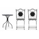 Set 3 tavolo e sedie da giardino Huston By Bizzotto