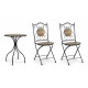 Set 3 tavolo e sedie da giardino Kansas By Bizzotto