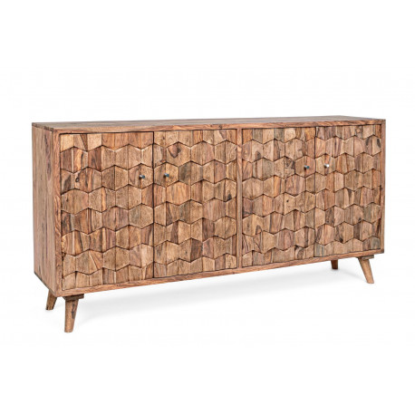 Credenza in legno Kant 4 ante By Bizzotto