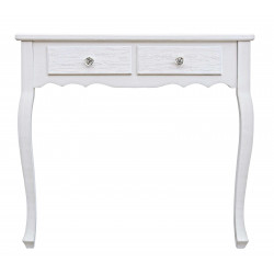 CONSOLLE DUE CASSETTI BLANC BY BIZZOTTO