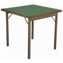 Tavolo da gioco in legno pieghevole. 2 misure Del Fabbro Home And Work