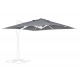 OMBRELLONE A BRRACCIO INES 4X4 IN ALLUMINIO DUE COLORI BY BIZZOTTO