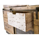 CREDENZA 2 ANTE E 7 CASSETTI TUDOR BY BIZZOTTO