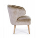 POLTRONA BERTRAND EFFETTO VELLUTO BY BIZZOTTO