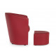 POLTRONA RITA CON POUF BY BIZZOTTO