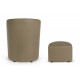 POLTRONA RITA CON POUF BY BIZZOTTO