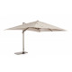 Ombrellone da giardino in alluminio Saragozza diverse misure  By Bizzotto