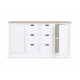 CREDENZA DOROTEA  2 ANTE - 6 CASSETTI  BY BIZZOTTO