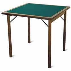 Tavolo da gioco in legno. Misura 90 x 90 x75.5 Del Fabbro Home And Work