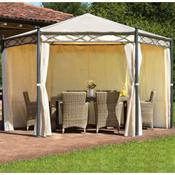 GAZEBO OREGON ESAGONALE 4mt DI GREENWOOD