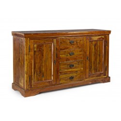 Credenza country contromobile Chateaux legno massello By Bizzotto