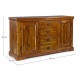 Credenza country contromobile Chateaux legno massello By Bizzotto