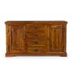 Credenza country contromobile Chateaux legno massello By Bizzotto