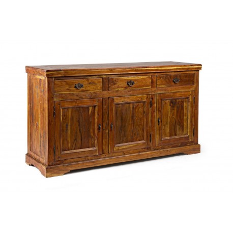 Credenza Chateaux legno massello acacia By Bizzotto