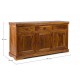 Credenza Chateaux legno massello acacia By Bizzotto