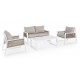 SET 4 SALOTTO CON CUSCINI CAPTIVA BY BIZZOTTO