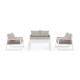 SET 4 SALOTTO CON CUSCINI CAPTIVA BY BIZZOTTO