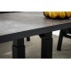 Tavolo da esterno in alluminio Truman altezza regolabile By Bizzotto